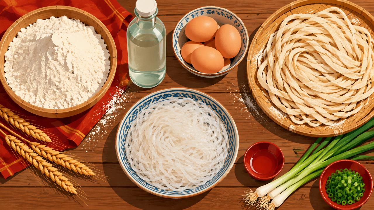 Chinese Noodle Ingredients