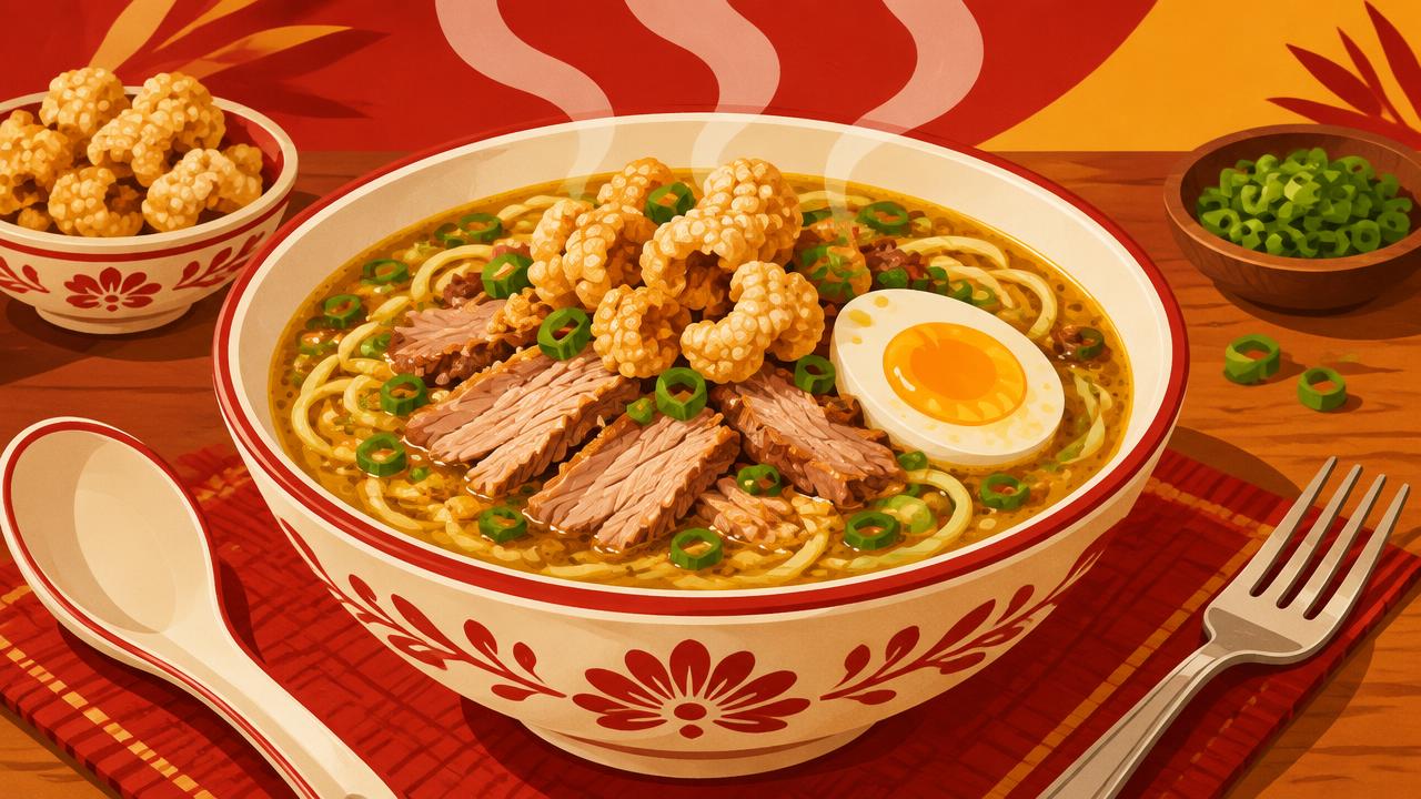 Filipino Batchoy Recipe (Iloilo Style)