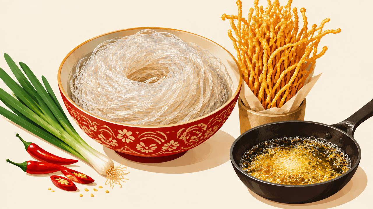 How to Cook Cellophane Noodles to Be Crunchy
