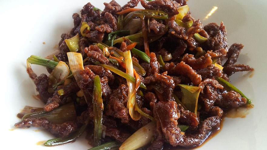 Shredded Beef Szechuan-Style